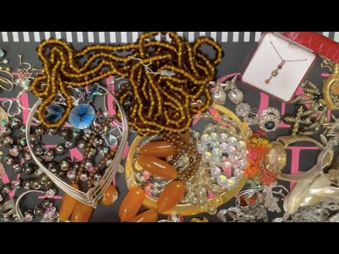 Vintage Jewelry Auction From My Personal Collection And Thrift With Me Videos!