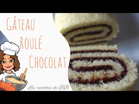 [. RECETTE .] Délicieux Gâteau Roulé Chocolat 😜