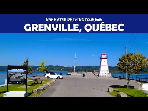 🚗 Scenic 4K Drive Through Grenville, Québec 🌿 | Explore Small-Town Charm and Natural Beauty
