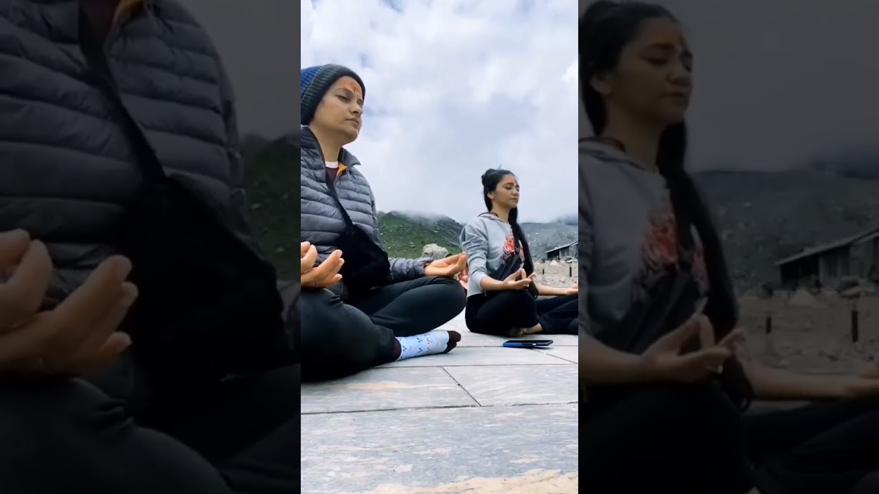 Meditation at Kedarnath