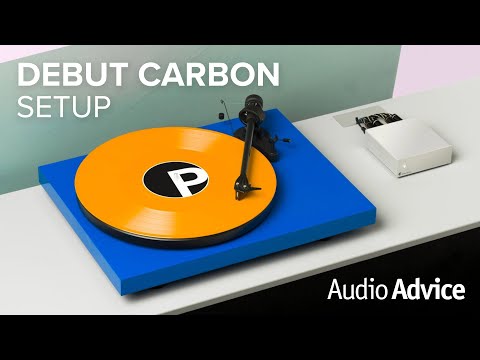 Pro-Ject Debut Carbon (DC) Turntable Setup