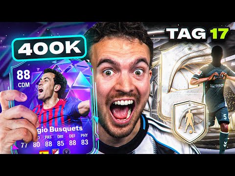 OMG MY ICON PACK & HUGE BUSQUETS SBC! WHAT CAN YOU ACHIEVE in FC 26 without FC POINTS? Day 17 🥼🧐🧪