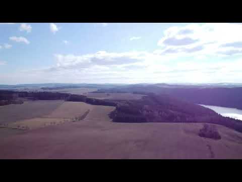 Talsperre Klingenberg von oben