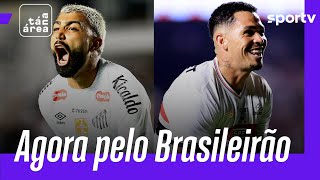 SANTOS E SÃO PAULO SE REENCONTRAM, DESTA VEZ PELO CAMPEONATO BRASILEIRO | TÁ NA ÁREA | sportv