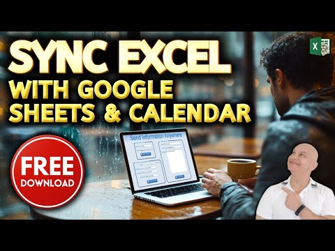 How To Create This AMAZING Week View Schedule In Excel Part 1