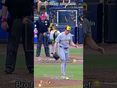 Funniest moments in baseball#mlb #baseball #majorleague #happy #funnyvideos