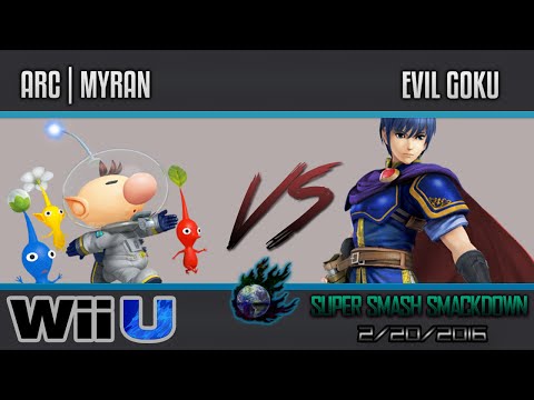 Super Smash Smackdown 8 - ARC | Myran vs.Evil Goku - Smash 4 Singles Winners Finals