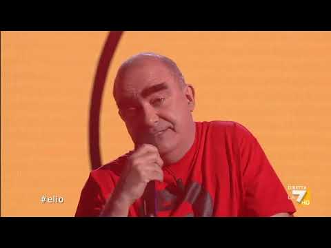 "Faceva il palo": Elio canta Jannacci a Propaganda Live