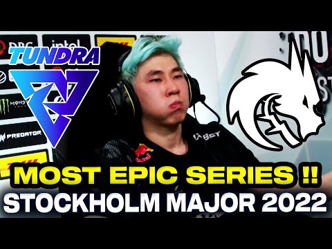 Tundra vs Team Spirit - MOST EPIC SERIES of ESL ONE Stockholm Major 2022 Dota 2