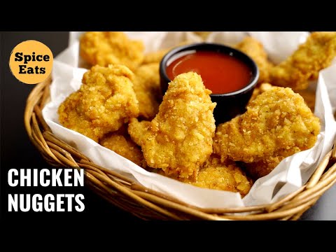 CHICKEN NUGGETS | HOMEMADE CHICKEN NUGGETS | KFC STYLE CHICKEN NUGGETS RECIPE