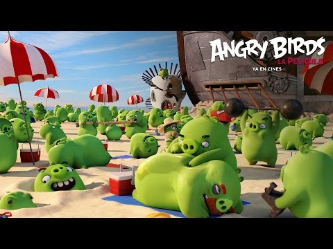 ANGRY BIRDS LA PELÍCULA - Los cerdos ya están aquí - Clip en ESPAÑOL | Sony Pictures España