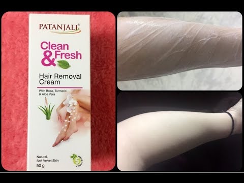 Review of Patanjali Hair Removal Cream
