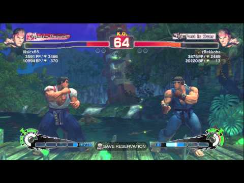 SSF4 AE2012: lilsixc66 (Ryu) vs zRekkoha (Ryu)