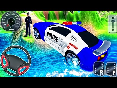 OffRoad Police Car Drive 3D Simulator - Best app GamePlay