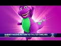 Barney Making A Return To T V And Toy Shelves