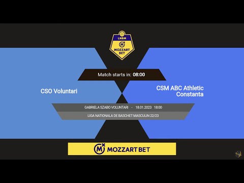LNBM MOZZART 2022-2023: CSO Voluntari - CSM Athletic Constanța
