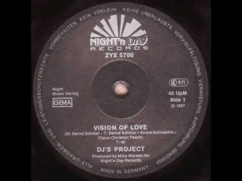 DJ'S PROJECT - VISION OF LOVE (VOCAL VERSION) (℗1987 / ©2010)