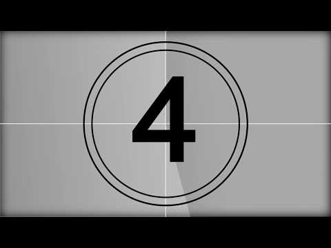 5 second countdown with sound effect