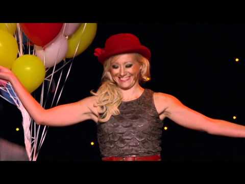 Helt magiskt: Charlie Caper och Sara Edwardsson - Kort i ballong