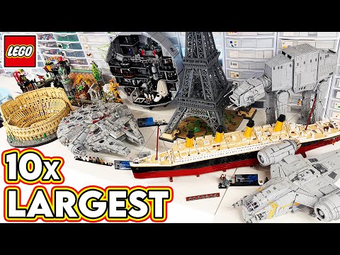 WORLD'S LARGEST LEGO SETS! Top 10 | 2025 Edition
