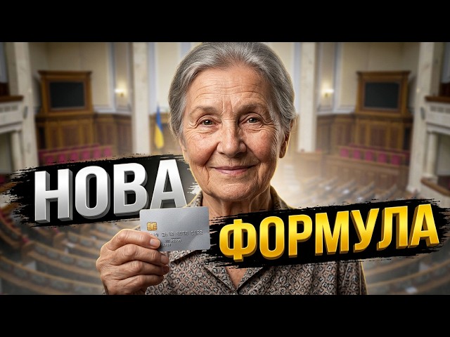 Перерахунок пенсій по-новому. Бали, базова виплата з 6000 та скасування старого стажу