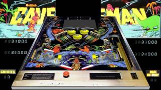 Caveman Pinball Game (1981 Gottlieb)