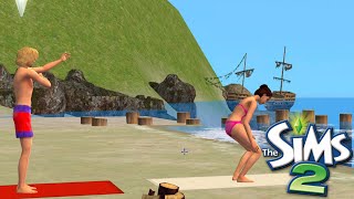 🌻 2 Hours of Sims 2 No Commentary Longplay | Judy & Max’s Journey Continues | Sims 2 Gameplay