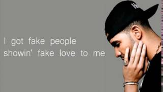 Drake — Fake Love (new lyrics)