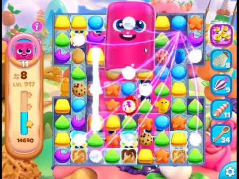 Cookie Jam Blast Level 917 - NO BOOSTERS 🍪 | SKILLGAMING ✔️