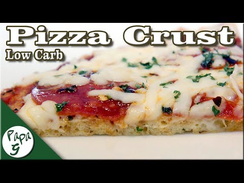 The Best Low Carb Pizza Crust - Keto Dough Recipe