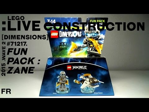 Vidéo LEGO Dimensions 71217 : Pack Héros : Zane
