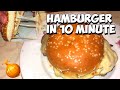 Hamburger Rapid De Casa MOR DE FOAME Ep 1 Cheeseburger