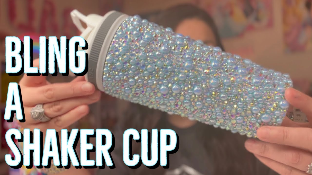 Rhinestone shaker cup