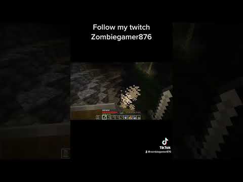 Zombiegamer876 - When a creeper drops in to say hi #fail #gaming #twitch #twitchstreamer #minecraft #minecraftshorts
