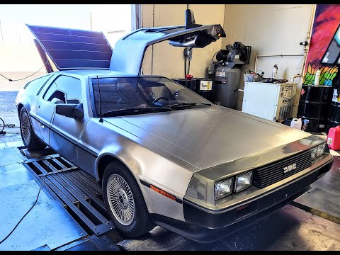 LS DeLorean on the Dyno