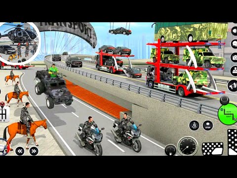 Army Vehicle Transport Truck - Android Gameplay - Robixx Gaming