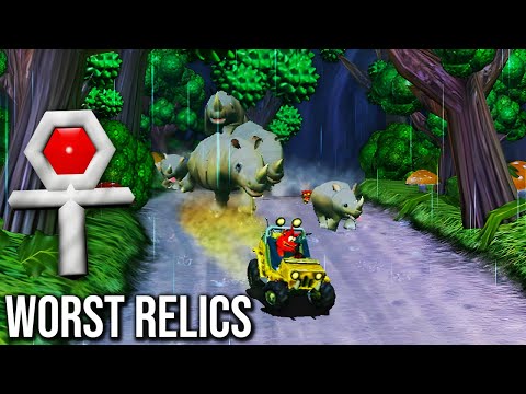 Top 5 WORST Platinum Relics in Crash: The Wrath of Cortex