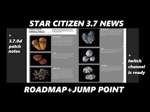 Star Citizen 3.7 Roadmap and JumpPoint Update + 3.7.0d Patchnote
