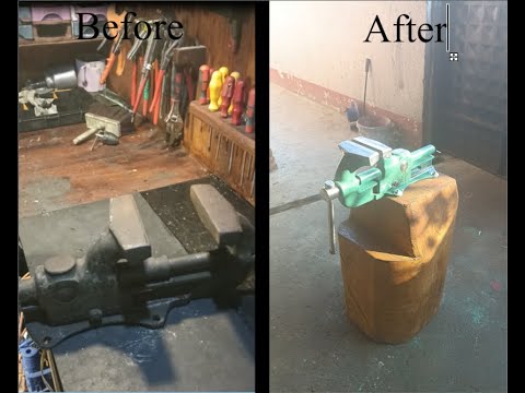 1920's Huer D.R.P Vice Restoration