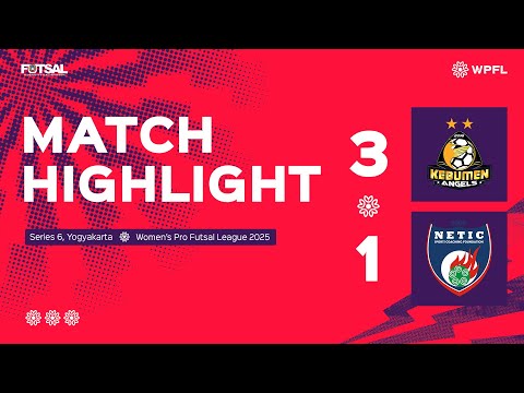 𝑴𝒂𝒕𝒄𝒉 𝑯𝒊𝒈𝒉𝒍𝒊𝒈𝒉𝒕𝒔 #𝑾𝑷𝑭𝑳𝟐𝟎𝟐𝟓 👱‍♀| Kebumen United Angels VS Netic Ladies