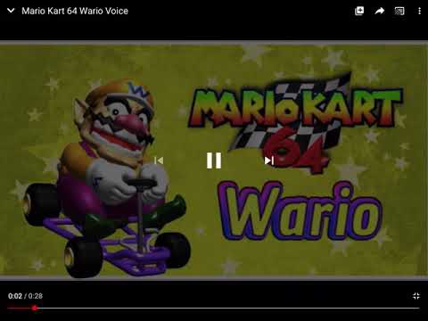 Wario - I'm A Wario, I'm A Gonna Win!