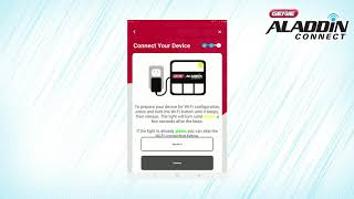 Genie Aladdin Connect: Connect the Aladdin Connect Retro-Fit Kit to your Home Wi-Fi Network