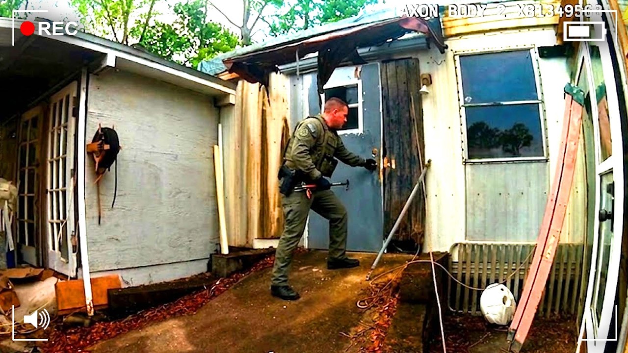 Cops Open Shed And Make A Shocking Discovery
