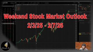 Weekend Stock Market Outlook 2/3/25 - 2/7/25 #trading #stockmarket #optionstrading #tariffs