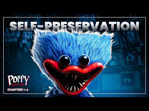 How "Poppy Playtime" Explores Self-Preservation | Chapters 1-5 | Horror Game Analysis Explained