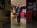 Chris Potter checking out the Heidinga saxophone neck