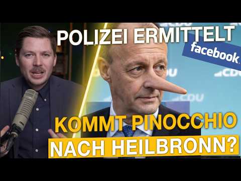 Der Pinocchio-Kanzler! Kriminalpolizei ermittelt wegen Facebook-Kommentar | Der reale Irrsin