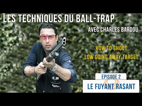 Les Techniques du Ball-trap Avec Charles BARDOU (Ep 2- 🥏Le fuyant rasant 🥏) Clayshooting Pro Tips 4K