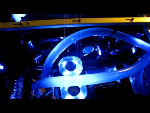 Coolermaster cosmos s 2 x 5870's custom build