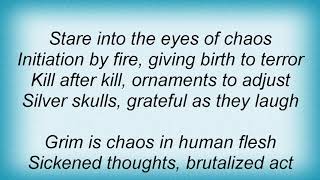 Asphyx - Chaos In The Flesh Lyrics